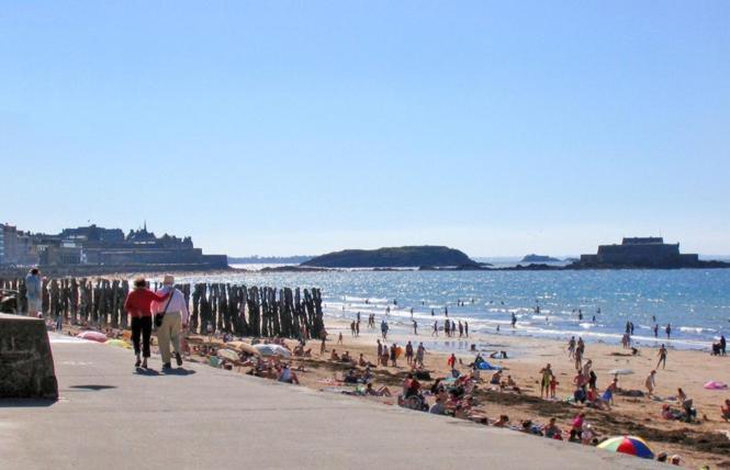 Saint Malo Bel Appartement Neuf Pres Gare Plage Sillon Intramuros Parking Prive Zewnętrze zdjęcie